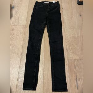 LEVIS black skinny jeans size: 26